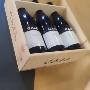 BARBARESCO DOP GAJA 2022 CASSETTA DA TRE BOTTIGLIE